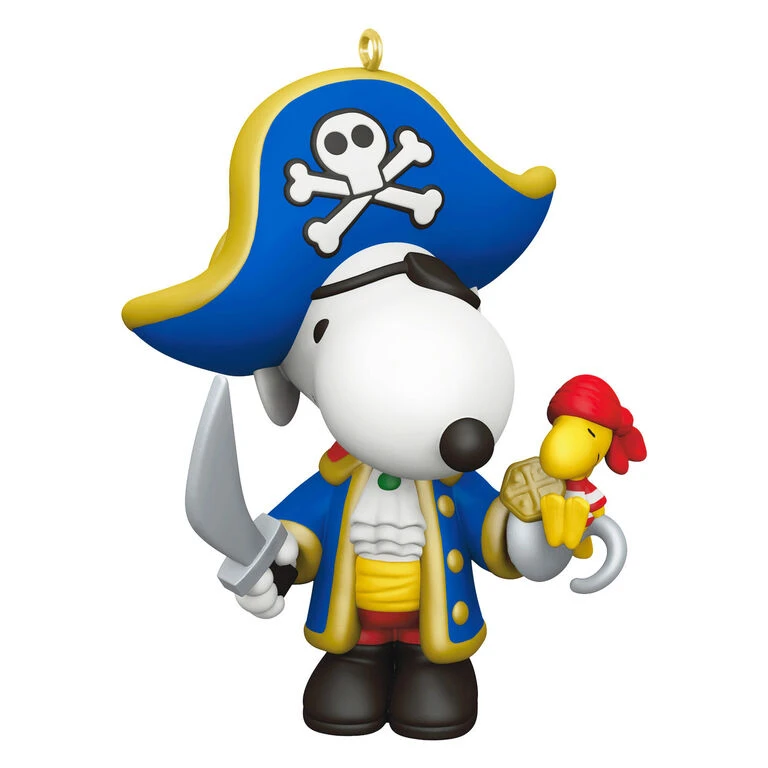 Hallmark Peanuts® Spotlight On Snoopy Pirate Snoopy Ornament 1 Hallmark Peanuts® Spotlight On Snoopy Pirate Snoopy Ornament