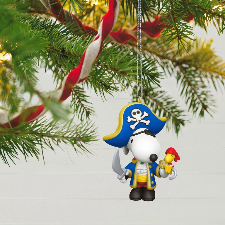 Hallmark Peanuts® Spotlight On Snoopy Pirate Snoopy Ornament 2 Hallmark Peanuts® Spotlight On Snoopy Pirate Snoopy Ornament - Image 2