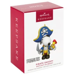 Hallmark Peanuts® Spotlight On Snoopy Pirate Snoopy Ornament 9 Hallmark Peanuts® Spotlight On Snoopy Pirate Snoopy Ornament -Hallmark Sales Peanuts Pirate Snoopy Keepsake Ornament 1699QXR8229 04