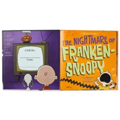 Hallmark Peanuts® The Nightmare Of Franken-Snoopy Book 7 Hallmark Peanuts® The Nightmare Of Franken-Snoopy Book -Hallmark Sales Peanuts Snoopy FrankenSnoopy Book With PopUp Ending 1HGN1524 03