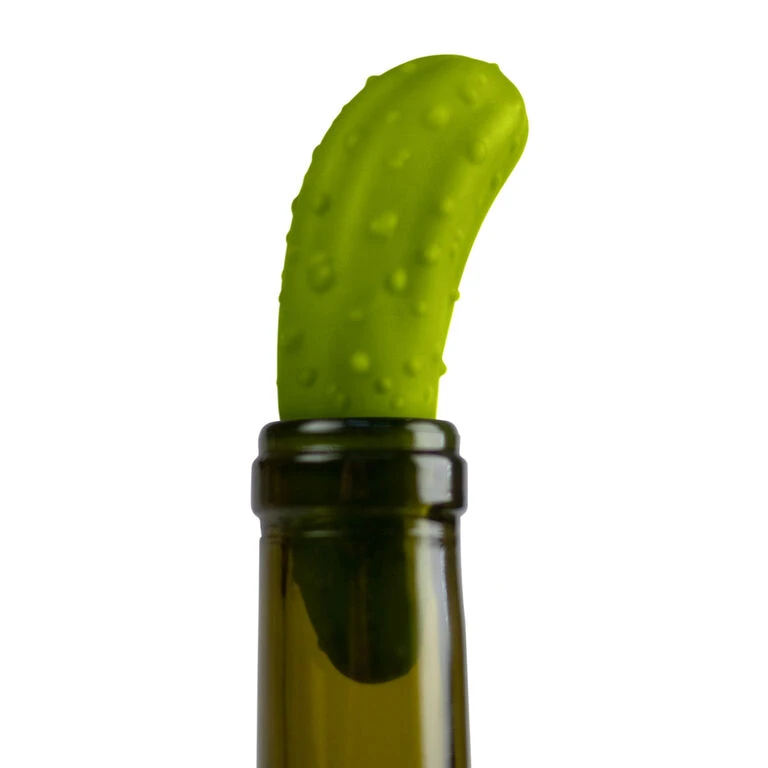 Fred Pickled Wine Bottle Stopper 2 Fred Pickled Wine Bottle Stopper - Image 2