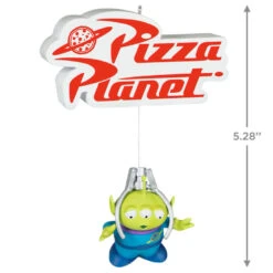 Hallmark Disney/Pixar Toy Story I Have Been Chosen Ornament With Sound And Motion -Hallmark Sales Pizza Planet Alien Claw Game Keepsake Ornament 2199QXD6699 03
