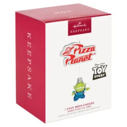 Hallmark Disney/Pixar Toy Story I Have Been Chosen Ornament With Sound And Motion -Hallmark Sales Pizza Planet Alien Claw Game Keepsake Ornament 2199QXD6699 04