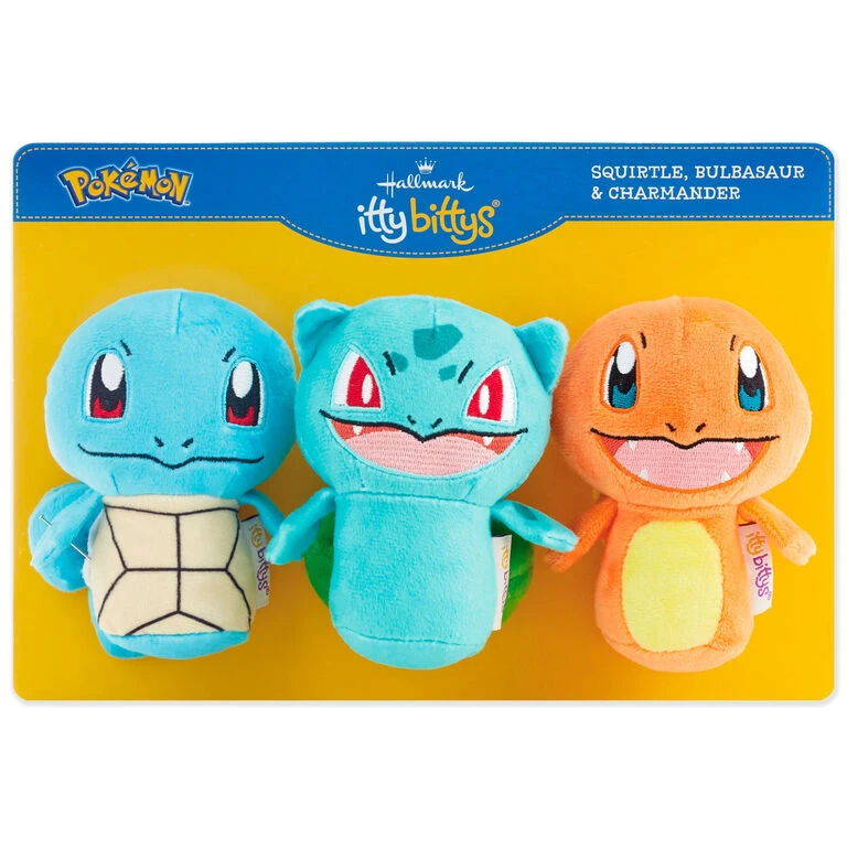 Hallmark Itty Bittys® Pokémon Plush Collector Set Of 3 3 Hallmark Itty Bittys® Pokémon Plush Collector Set Of 3 - Image 3