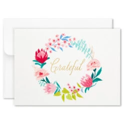Hallmark Pretty Floral Assorted Blank Thank-You Notes, Box Of 24 -Hallmark Sales Pretty Floral Assorted Blank ThankYou Notes in Box 1499TYN2424 05