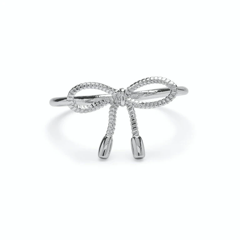 Pura Vida Silver Bow Ring, Size 6 1 Pura Vida Silver Bow Ring, Size 6