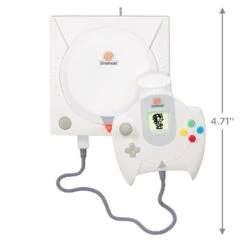 Hallmark SEGA Dreamcast Console Musical Ornament With Light -Hallmark Sales SEGA Dreamcast Console Keepsake Ornament 2299QXI7457 03