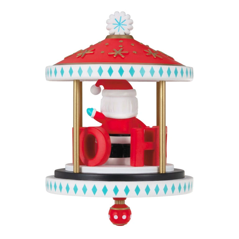 Hallmark Santa-Go-Round Ornament 6 Hallmark Santa-Go-Round Ornament - Image 6
