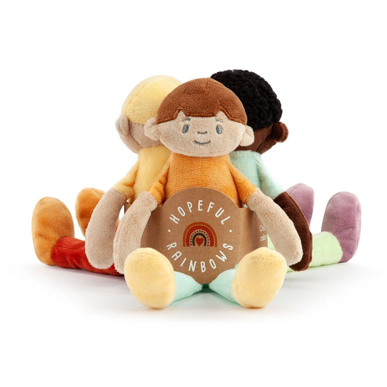Demdaco Hopeful Rainbows Boy Dolls, Set Of 3 2 Demdaco Hopeful Rainbows Boy Dolls, Set Of 3 - Image 2
