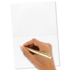 Hallmark Silver Stars And Blue Glitter Blank Note Cards, Box Of 8 -Hallmark Sales Silver Stars and Blue Glitter Blank Note Cards 1499NOT1016 03