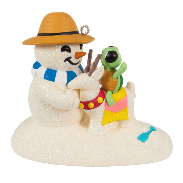 Hallmark Sandal The Snowman Ornament 1 Hallmark Sandal The Snowman Ornament