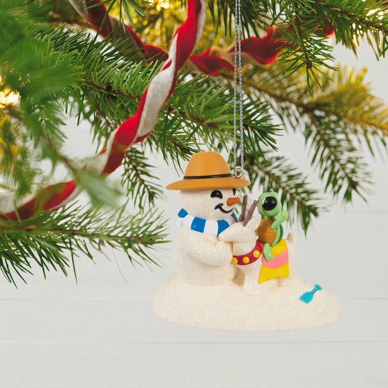 Hallmark Sandal The Snowman Ornament 2 Hallmark Sandal The Snowman Ornament - Image 2