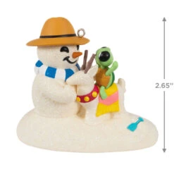 Hallmark Sandal The Snowman Ornament 8 Hallmark Sandal The Snowman Ornament -Hallmark Sales Snowman on Beach Keepsake Ornament 1799QXR8097 03