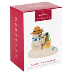 Hallmark Sandal The Snowman Ornament 9 Hallmark Sandal The Snowman Ornament -Hallmark Sales Snowman on Beach Keepsake Ornament 1799QXR8097 04