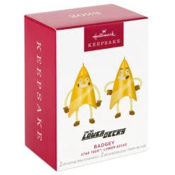 Hallmark Star Trek™: Lower Decks Badgey Ornaments, Set Of 2 -Hallmark Sales Star Trek Badgeys Keepsake Ornaments 1999QXI7027 04