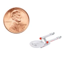 Hallmark Mini Star Trek™ U.S.S. Enterprise NCC-1701 Ornament, 0.035" -Hallmark Sales Star Trek USS Enterprise Keepsake Ornament 1099QXM9327 07