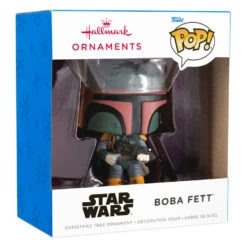 Star Wars™ Boba Fett™ Funko POP!® Hallmark Ornament -Hallmark Sales Star Wars Boba Fett Funko POP Christmas Ornament 3HCM2312 04