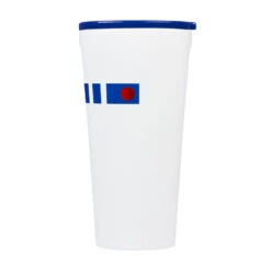 Corkcicle Star Wars R2-D2 Stainless Steel Tumbler, 16 Oz. 5 Corkcicle Star Wars R2-D2 Stainless Steel Tumbler, 16 Oz. -Hallmark Sales Star Wars R2D2 Stainless Steel Insulated Cup DIS2116SWR2D2 03