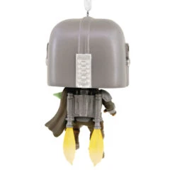 Star Wars The Mandalorian™ With Grogu™ Funko POP!® Hallmark Ornament -Hallmark Sales Star Wars The Mandalorian With Grogu Funko POP Christmas Ornament 3HCM1103 06