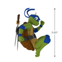 Hallmark Teenage Mutant Ninja Turtles: Mutant Mayhem Leonardo Ornament -Hallmark Sales TMNT Mutant Mayhem Leonardo Keepsake Ornament 1899QXI7369 03