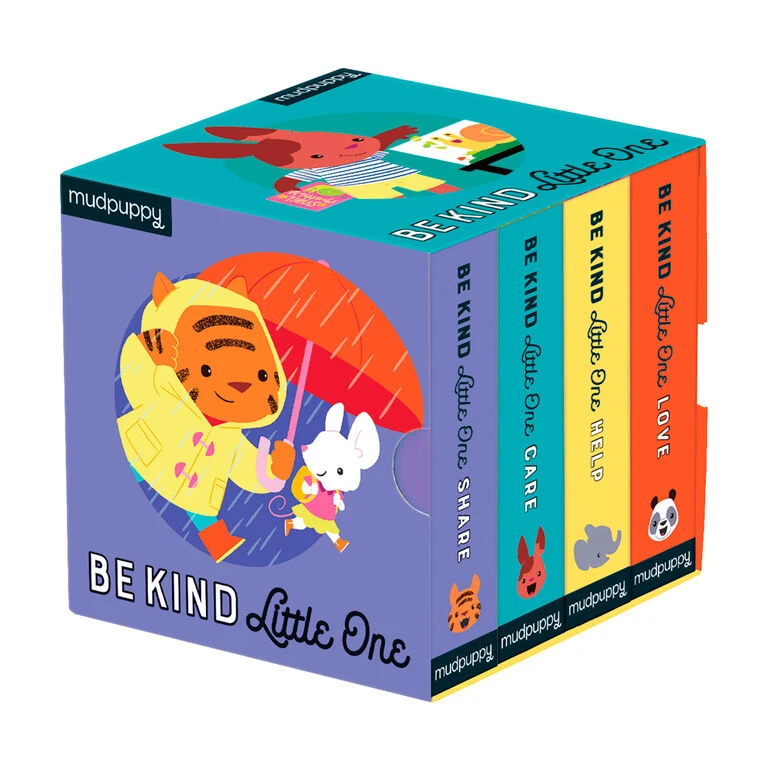 Be Kind Little One Board Books, Set Of 4 1 Be Kind Little One Board Books, Set Of 4
