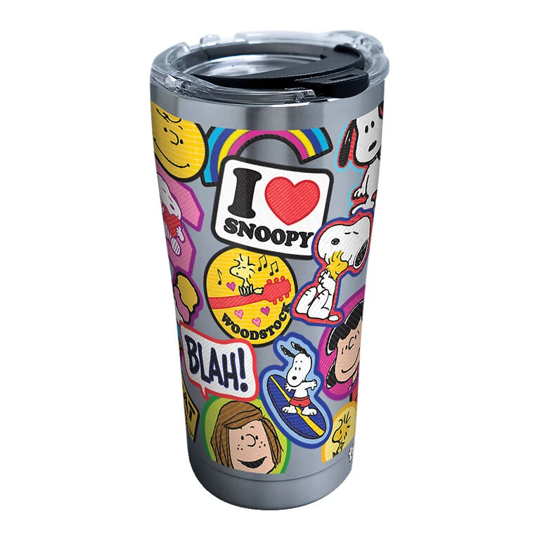 Tervis Peanuts Collage Stainless Steel Tumbler, 20 Oz. 1 Tervis Peanuts Collage Stainless Steel Tumbler, 20 Oz.