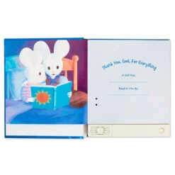 Hallmark Thank You, God, For Everything: A Bedtime Prayer Recordable Storybook 6 Hallmark Thank You, God, For Everything: A Bedtime Prayer Recordable Storybook -Hallmark Sales Thank You God Bedtime Prayer Recordable Storybook 1KOB1235 03
