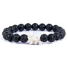 Fahlo Lava Stone Lion Excursion Bracelet