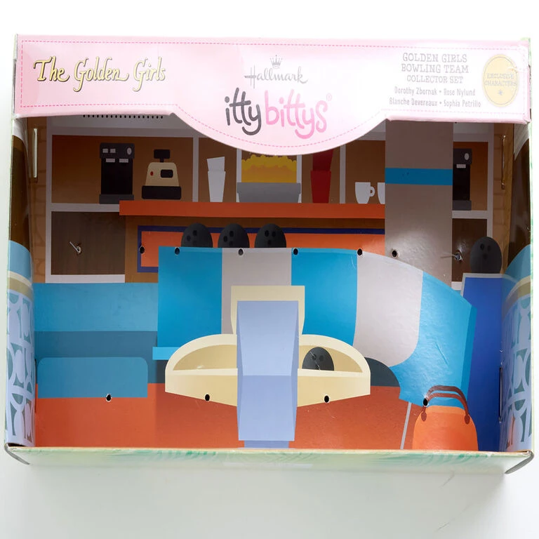 Hallmark Itty Bittys® The Golden Girls Bowling Team Plush Collector Set Of 4 5 Hallmark Itty Bittys® The Golden Girls Bowling Team Plush Collector Set Of 4 - Image 5