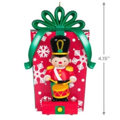 Hallmark Toy Soldier Musical Ornament With Motion 8 Hallmark Toy Soldier Musical Ornament With Motion -Hallmark Sales Toy Soldier With Drum Keepsake Ornament 2999QXT4109 03