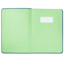 Hallmark Turquoise Faux Leather Notebook With Pen 9 Hallmark Turquoise Faux Leather Notebook With Pen -Hallmark Sales Turquoise Faux Leather Notebook With Pen 1HWJ7041 03