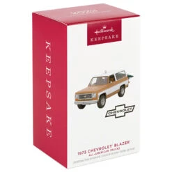 Hallmark All-American Trucks 1973 Chevrolet® Blazer® 2023 Metal Ornament -Hallmark Sales Vintage Chevy Blazer Truck Keepsake Ornament 2199QXR8159 04