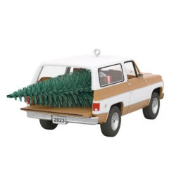 Hallmark All-American Trucks 1973 Chevrolet® Blazer® 2023 Metal Ornament -Hallmark Sales Vintage Chevy Blazer Truck Keepsake Ornament 2199QXR8159 06
