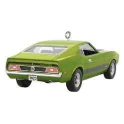 Hallmark Classic American Cars 1973 Ford Mustang Mach 1 2023 Metal Ornament -Hallmark Sales Vintage Ford Mustang Car Keepsake Ornament 2199QXR8157 06