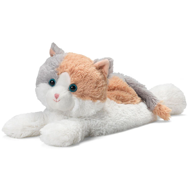 Warmies Heatable Scented Calico Cat Stuffed Animal, 15" 1 Warmies Heatable Scented Calico Cat Stuffed Animal, 15"