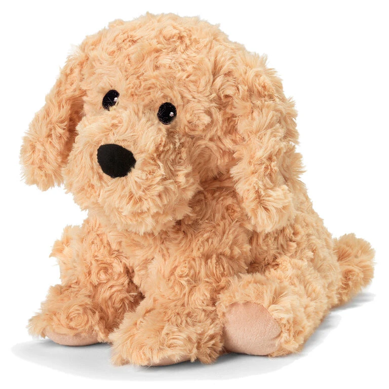 Warmies Heatable Scented Golden Retriever Dog Stuffed Animal, 10" 1 Warmies Heatable Scented Golden Retriever Dog Stuffed Animal, 10"