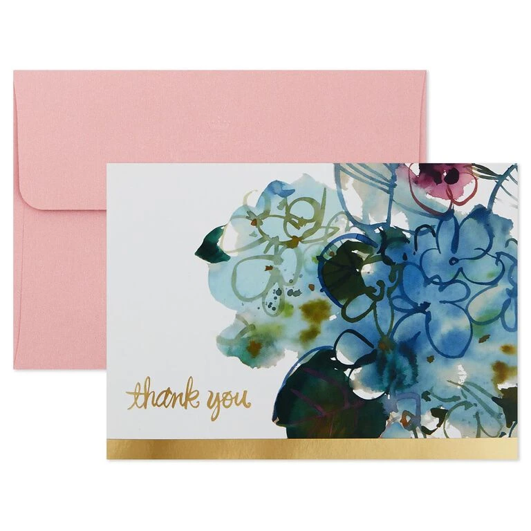 Hallmark Watercolor Flowers Assorted Blank Note Cards, Box Of 40 - Image 9