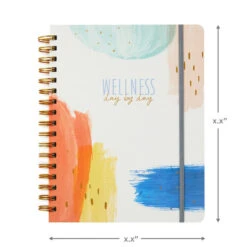 Hallmark Wellness Journal Spiral Notebook -Hallmark Sales Wellness Journal Spiral Notebook 1HWJ7043 07