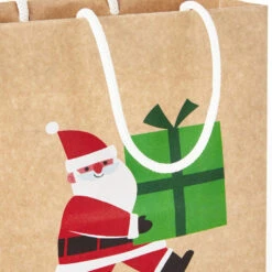 Hallmark Merry Mix 8-Pack Christmas Gift Bags, Assorted Sizes And Designs 11 Hallmark Merry Mix 8-Pack Christmas Gift Bags, Assorted Sizes And Designs -Hallmark Sales White and Kraft Paper Assortment Christmas Gift Bags 5XGB1410 06