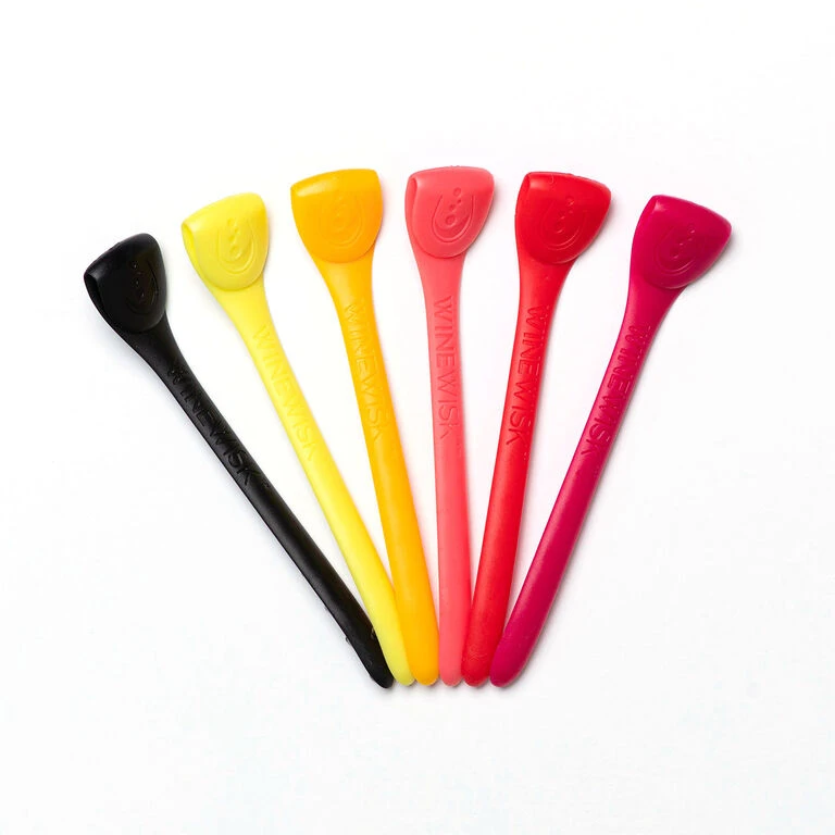 Winewisk Wine Aerator & Wine Glass Charms, Set Of 6 1 Winewisk Wine Aerator & Wine Glass Charms, Set Of 6