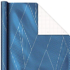 Hallmark Winter Glow 3-Pack Christmas Wrapping Paper Assortment, 80 Sq. Ft. -Hallmark Sales Winter Glow Christmas Wrapping Paper Assortment 5JXW1060 06