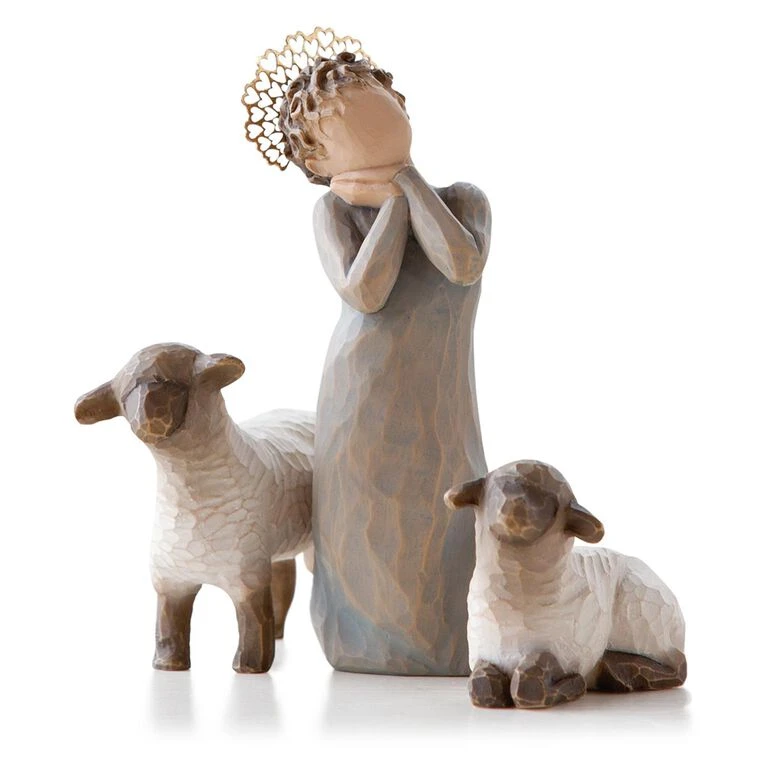 Willow Tree® Little Shepherds Nativity Figurines 1 Willow Tree® Little Shepherds Nativity Figurines