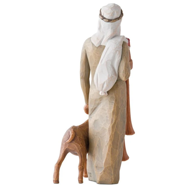 Willow Tree® Zampognaro Shepherd With Bagpipe Nativity Figurine 2 Willow Tree® Zampognaro Shepherd With Bagpipe Nativity Figurine - Image 2